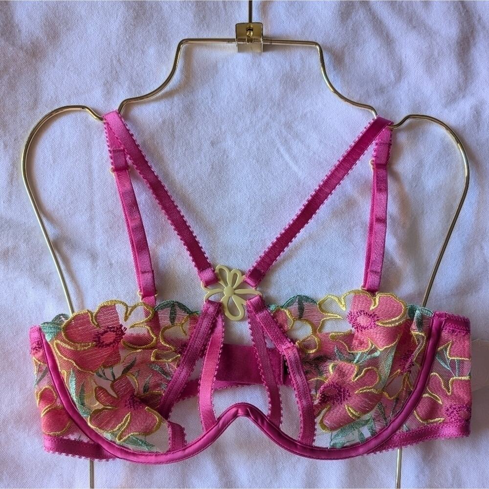 For Love and Lemons Lucy Monowire Bra Size Small NWT - Picture 9 of 16